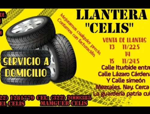 llanteras en Mezcales