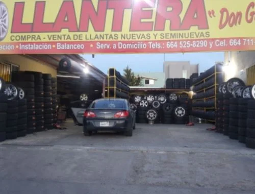 llanteras en Tijuana