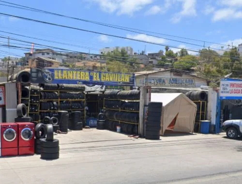 llanteras en Rosarito
