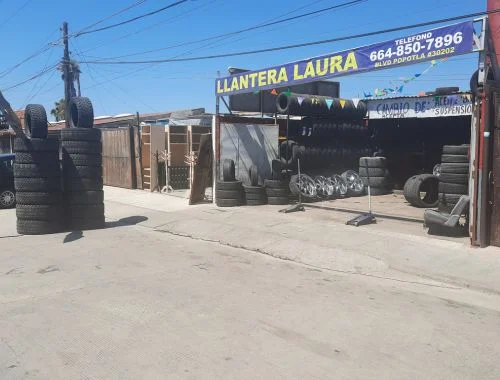 llanteras en Rosarito