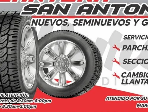 llanteras en Colima