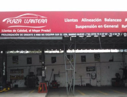llanteras en Orizaba