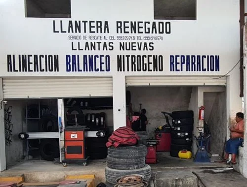 llanteras en Mérida
